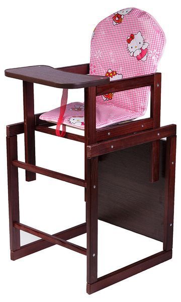 Стульчик-трансформер Наталка Зайчик-22 тёмный розовый (hello kitty) 622251 фото