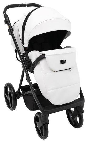 Коляска 2 в 1 Adamex Blanc Eco SA-1 белый 680705 фото