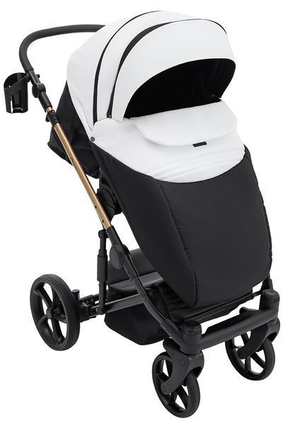 Коляска 2 в 1 Bair Onyx ECO OE-02 белый 680790 фото