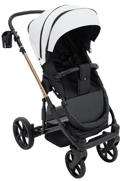 Коляска 2 в 1 Bair Onyx ECO OE-02 белый 680790 фото
