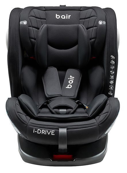 Автокрісло Bair i-Drive 360 Iso-fix TB-01 total black 681548 фото