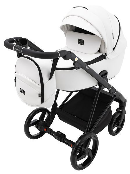 Коляска 2 в 1 Adamex Blanc Eco SA-1 белый 680705 фото