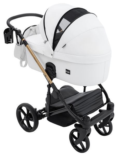 Коляска 2 в 1 Bair Onyx ECO OE-02 белый 680790 фото