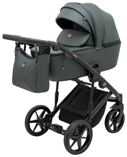 Коляска 2 в 1 Adamex Mobi Air Thermo New ECO SA-29 темо-зелений 681687 фото