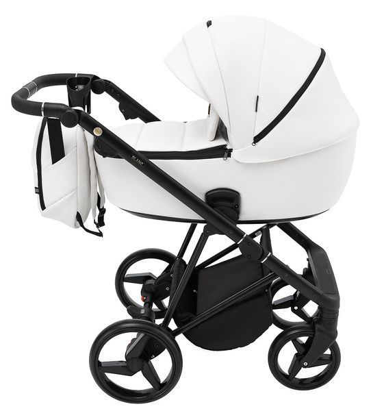 Коляска 2 в 1 Adamex Blanc Eco SA-1 белый 680705 фото