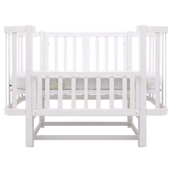 Ліжко Babyroom Місяць LU-2 маятник білий 681889 фото
