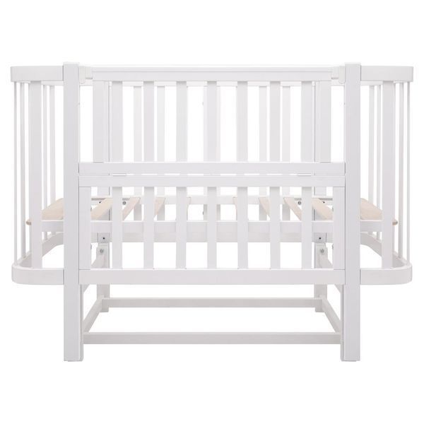 Ліжко Babyroom Місяць LU-2 маятник білий 681889 фото