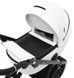 Коляска 2 в 1 Adamex Blanc Eco SA-1 белый 680705 фото 6