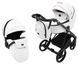 Коляска 2 в 1 Adamex Blanc Eco SA-1 белый 680705 фото 1
