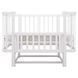 Ліжко Babyroom Місяць LU-2 маятник білий 681889 фото 4