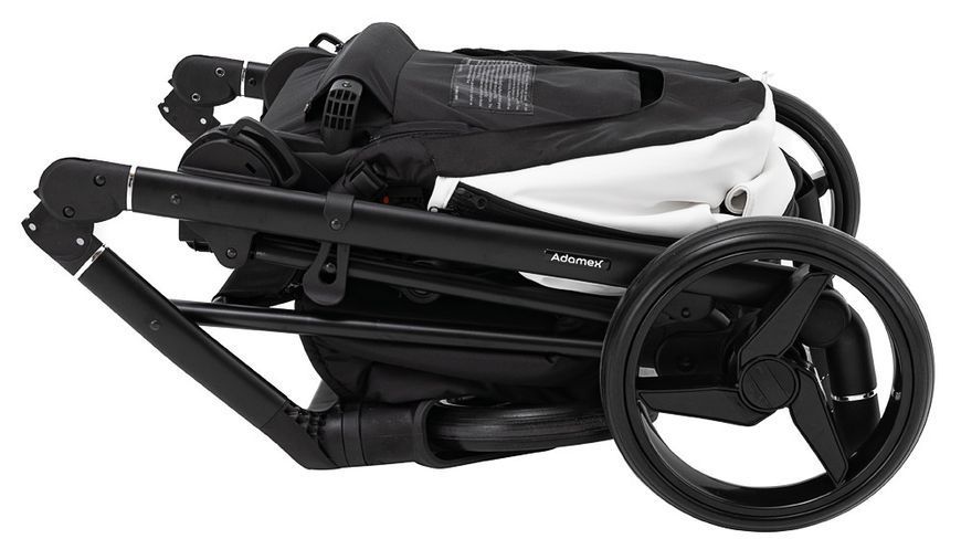 Коляска 2 в 1 Adamex Blanc Eco SA-1 белый 680705 фото