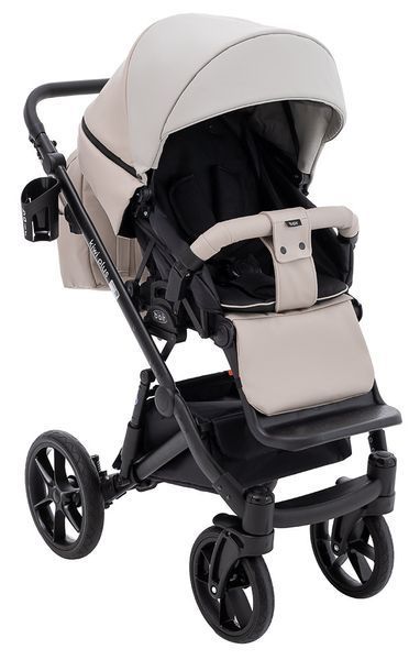 Коляска 2 в 1 Bair Kiwi Plus ECO BKP-32/33 бежевый / капучино 680898 фото