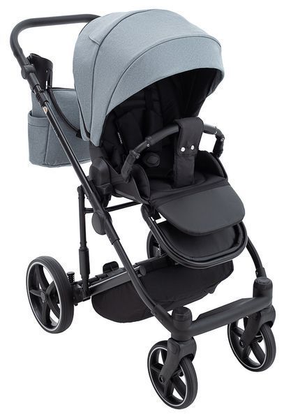 Коляска 2 в 1 Adamex Zico Tip TK-60 темно-сірий 680775 фото