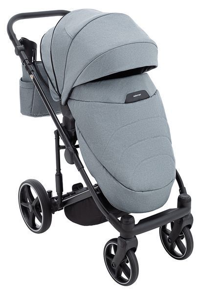 Коляска 2 в 1 Adamex Zico Tip TK-60 темно-сірий 680775 фото