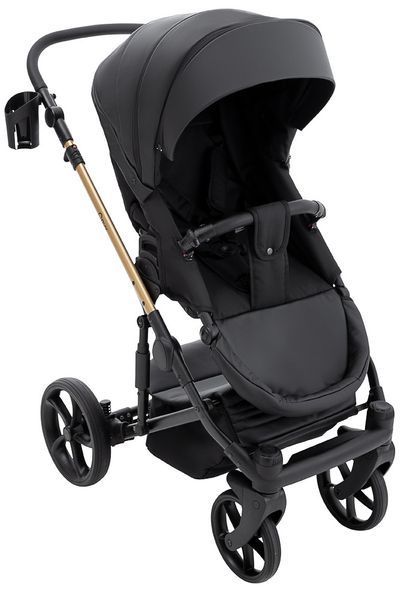 Коляска 2 в 1 Bair Onyx ECO OE-01 чёрный 680789 фото