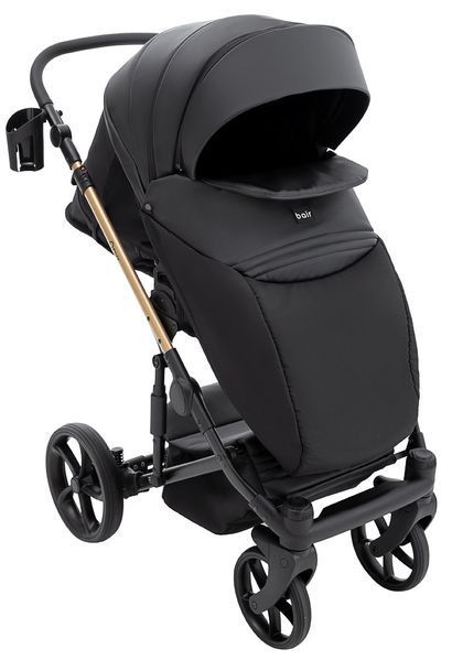 Коляска 2 в 1 Bair Onyx ECO OE-01 чёрный 680789 фото