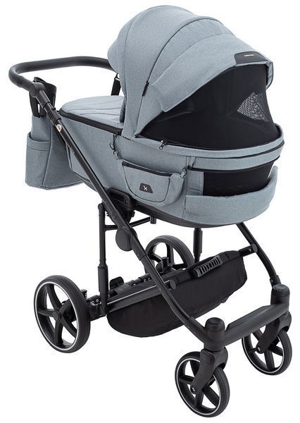 Коляска 2 в 1 Adamex Zico Tip TK-60 темно-сірий 680775 фото