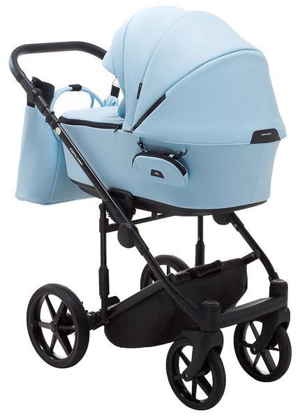 Коляска 2 в 1 Голубой Adamex Porto Light ECO SA-17 625762 фото