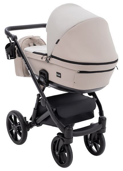 Коляска 2 в 1 Bair Kiwi Plus ECO BKP-32/33 бежевый / капучино 680898 фото