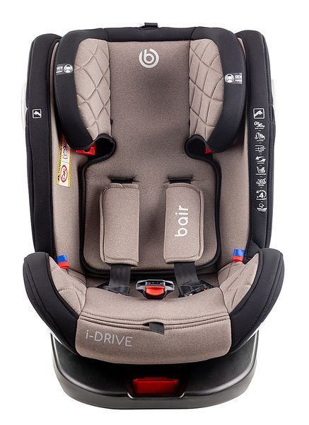 Автокресло Bair i-Drive 360 ​​Iso-fix BG-03 greige 681821 фото
