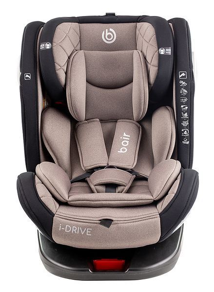 Автокресло Bair i-Drive 360 ​​Iso-fix BG-03 greige 681821 фото