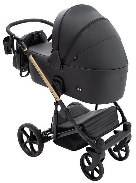 Коляска 2 в 1 Bair Onyx ECO OE-01 чёрный 680789 фото