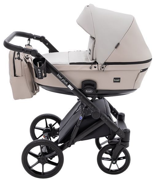 Коляска 2 в 1 Bair Kiwi Plus ECO BKP-32/33 бежевый / капучино 680898 фото