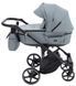 Коляска 2 в 1 Adamex Zico Tip TK-60 темно-сірий 680775 фото 3