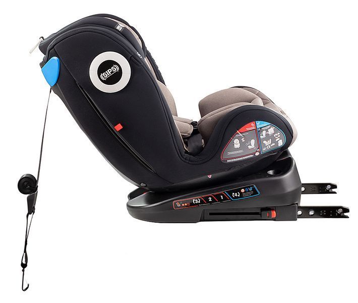 Автокресло Bair i-Drive 360 ​​Iso-fix BG-03 greige 681821 фото