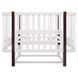 Кровать Babyroom Луна LU-2 маятник белый/венге 681890 фото 2