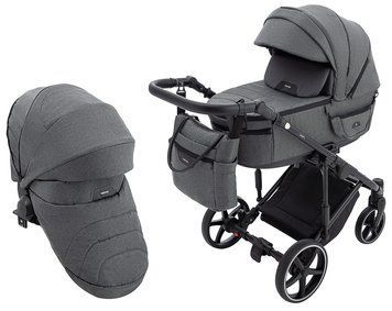 Коляска 2 в 1 Adamex Zico Tip TK-57 графіт 680773 фото