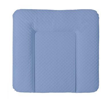 Повивальний матрац мʼякий Ceba Baby Soft medium changing mat (75x72 cm) W-144-079-167 caro navy 681577 фото