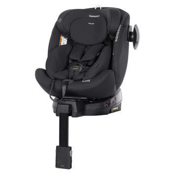 Автокрісло CARRELLO Genesis+ CRL-12807 Absolute Black i-Size 40-150см ISOFIX, поворот, опор.стійка / 105759 фото