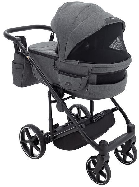Коляска 2 в 1 графит Adamex Zico Tip TK-57 680773 фото