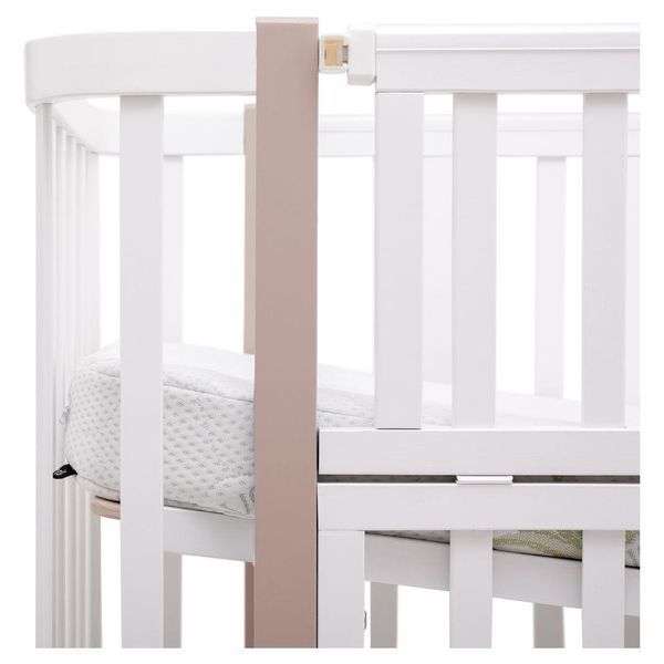 Ліжко Babyroom Місяць LU-2 маятник білий / капучино 681891 фото