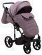 Коляска 2 в 1 Adamex Porto Light ECO шкіра 100% SA-24 бузковий 625765 фото 6