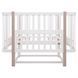 Ліжко Babyroom Місяць LU-2 маятник білий / капучино 681891 фото 2
