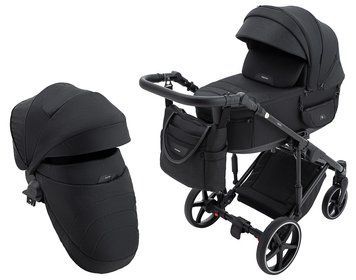 Коляска 2 в 1 Adamex Zico Lux TK-53 чорний 680772 фото
