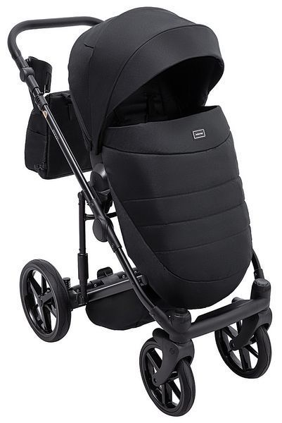 Коляска 2 в 1 Adamex Locco Lux TK-53 чорний 681025 фото