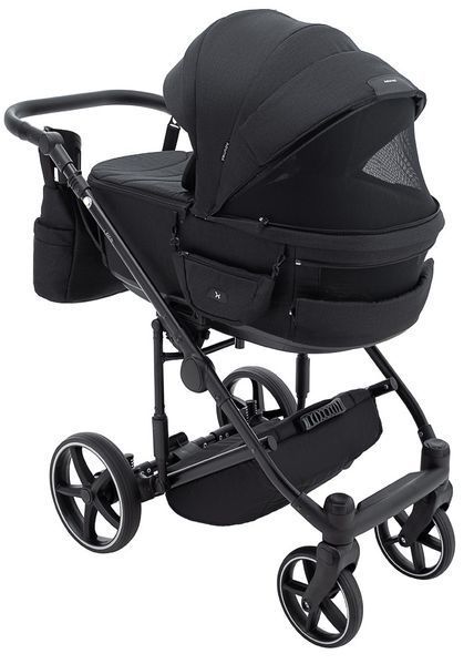 Коляска 2 в 1 Adamex Zico Lux TK-53 черный 680772 фото