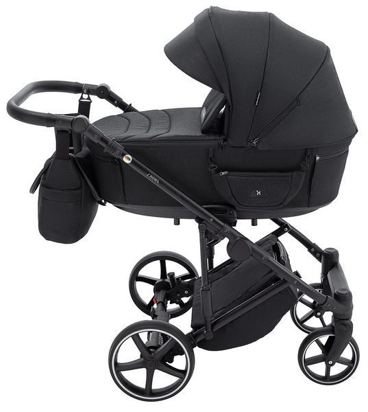 Коляска 2 в 1 Adamex Zico Lux TK-53 черный 680772 фото