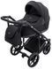 Коляска 2 в 1 Adamex Locco Lux TK-53 чорний 681025 фото 2