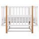 Ліжко Babyroom Місяць LU-2 маятник білий / натуральний 681892 фото 3