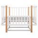 Ліжко Babyroom Місяць LU-2 маятник білий / натуральний 681892 фото 4