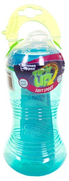 Поїлка Tommee Tippee Tip it UP від 9 місяців (400ml) блакитний / рожевий / помаранчевий 20049 фото