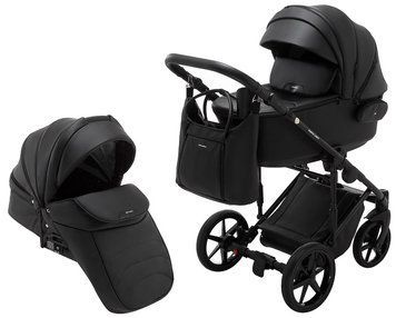 Коляска 2 в 1 Adamex Porto Light ECO SA-2 чорний 625770 фото