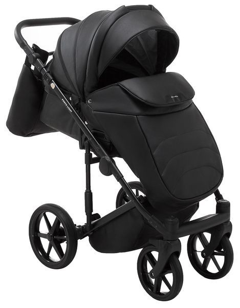 Коляска 2 в 1 Adamex Porto Light ECO SA-2 чорний 625770 фото