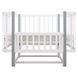 Ліжко Babyroom Місяць LU-2 маятник білий / сірий 681893 фото 4