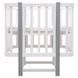 Ліжко Babyroom Місяць LU-2 маятник білий / сірий 681893 фото 5