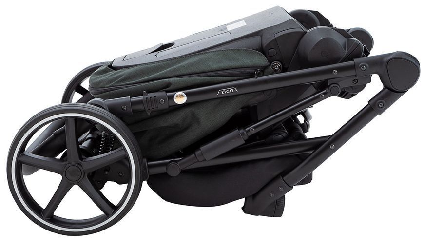 Коляска 2 в 1 Adamex Zico Lux TK-50 темно-зелений 680774 фото